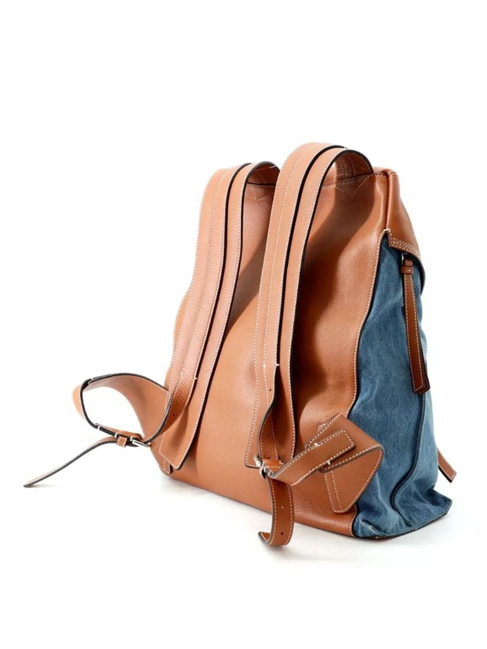 Loewe Backpack T Small Denim Leather